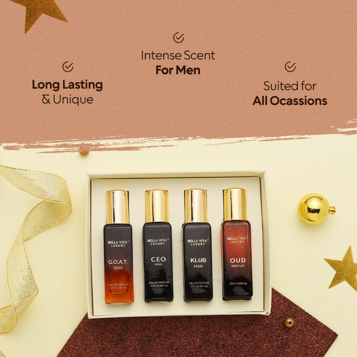 BellaVita Luxury Gift Set for Men Eau de Perfume BellaVita