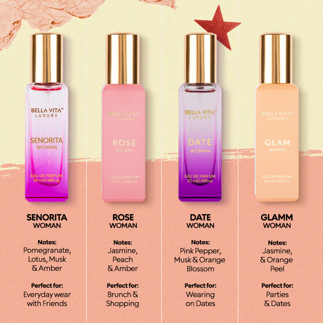 BellaVita Luxury Perfume Gift Set For Her BellaVita