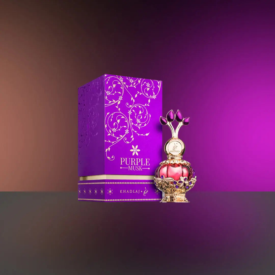 Khadlaj Malika Purple Musk for Women Eau de perfume Khadlaj
