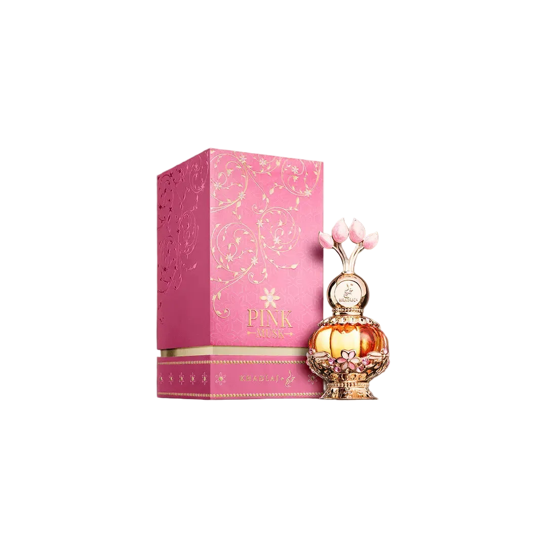 Khadlaj Malika Pink Musk Concentrated Perfume Oil 20ml
