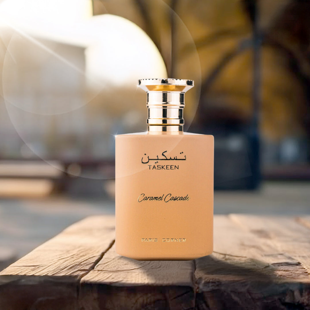 Paris Corner Taskeen Caramel Cascade for Unisex Eau de perfume Paris Corner