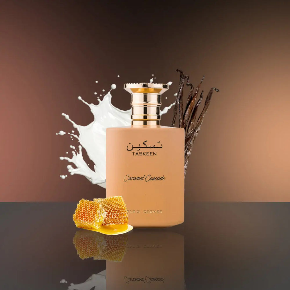 Paris Corner Taskeen Caramel Cascade for Unisex Eau de perfume Paris Corner