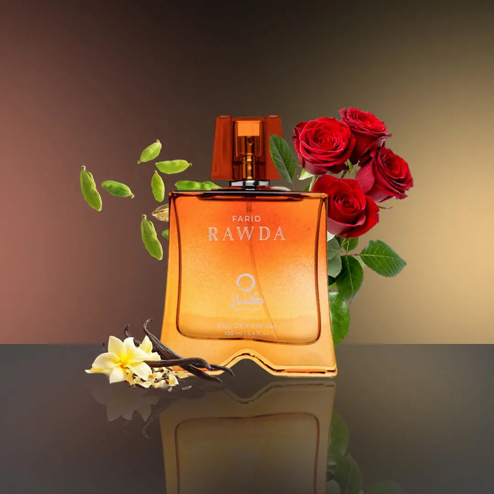 Kenaz Farid Rawda French Oriental for Women Eau de perfume Kenaz