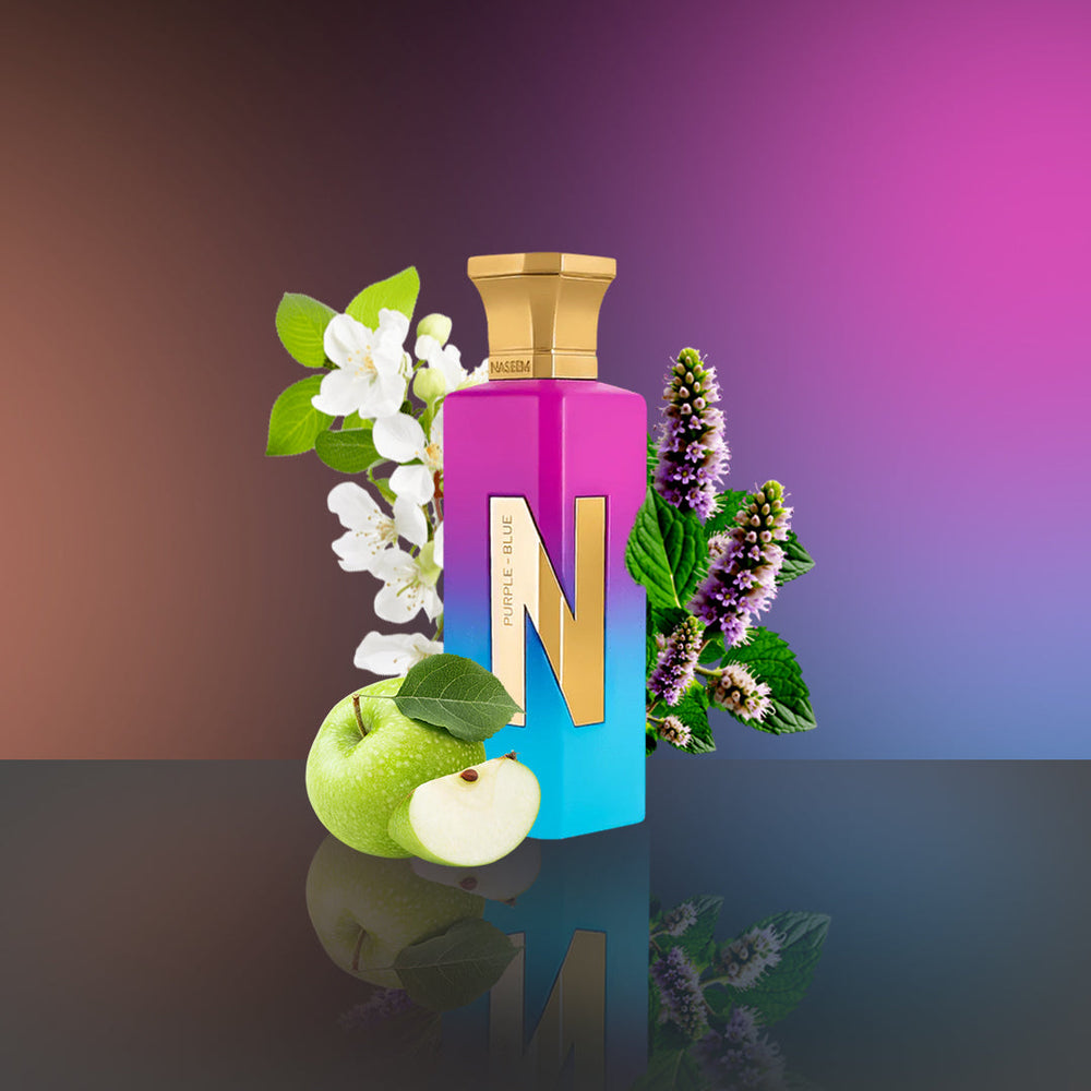 Naseem Purple Blue Aqua Parfum for Unisex Eau de perfume Naseem