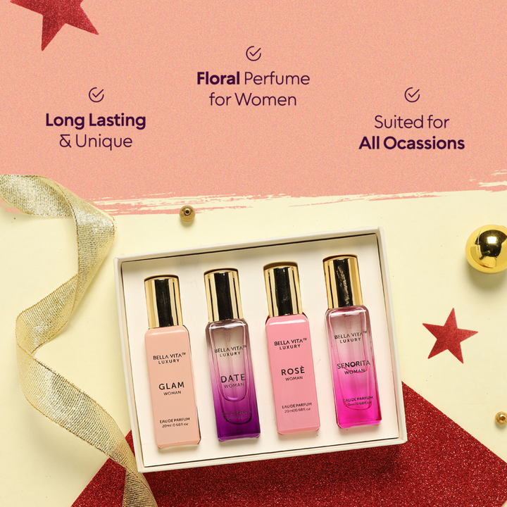 BellaVita Luxury Perfume Gift Set For Her BellaVita