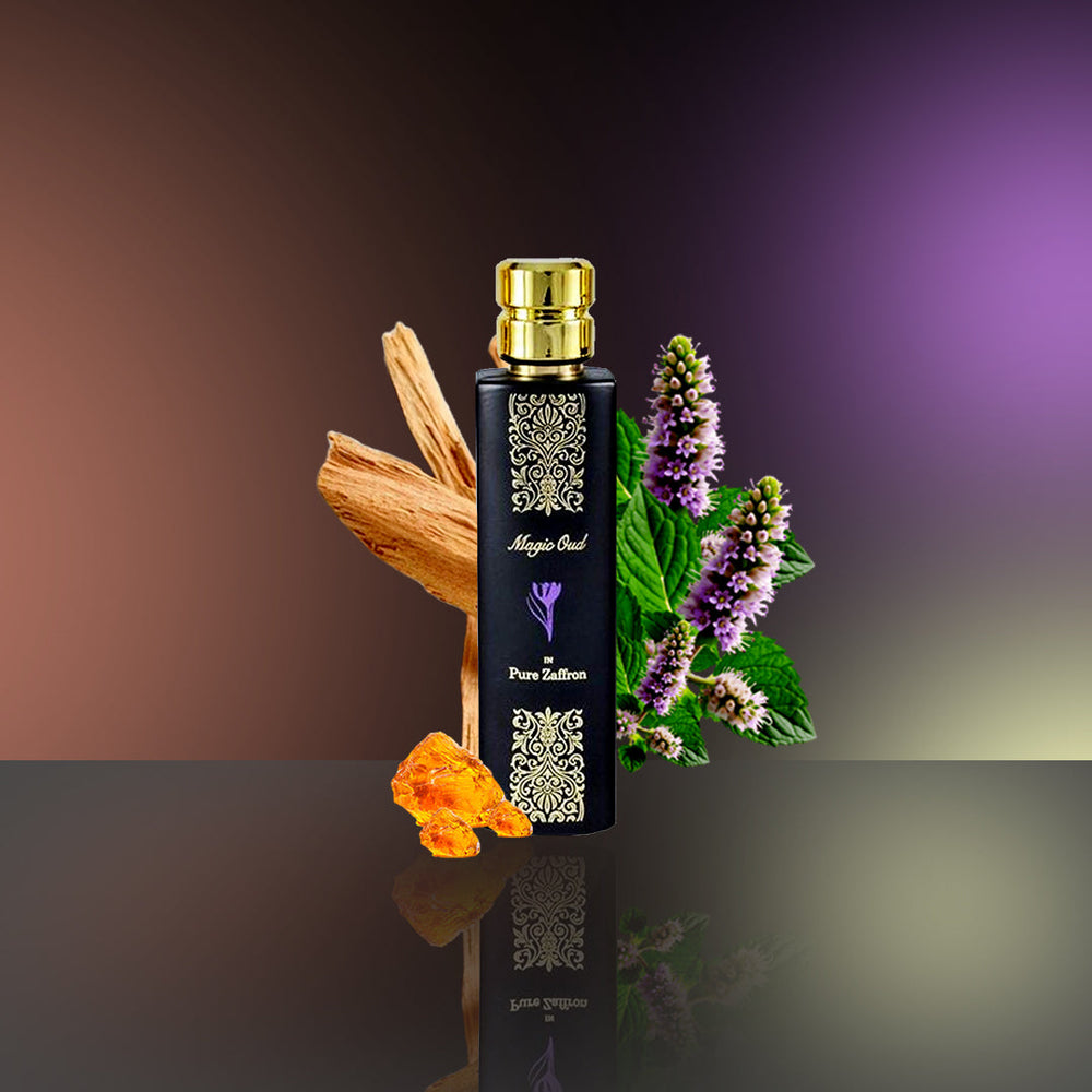 Paris Corner Magic Oud in Pure Zaffron for Unisex Eau de perfume Paris Corner