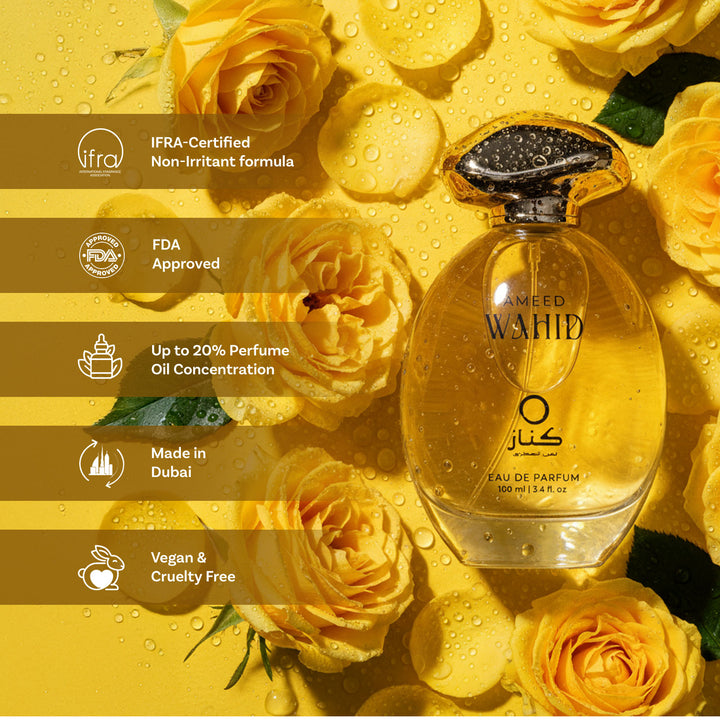 Bellavita Luxury Kenaz Ameed Wahid French Oriental EDP 100Ml