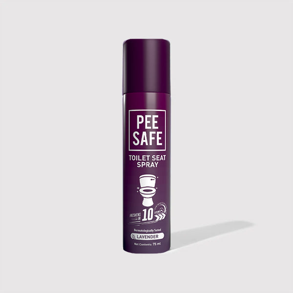 Pee Safe Toilet Seat Spray Lavender 75ml - Pack of 2