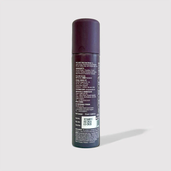 Pee Safe Toilet Seat Spray Lavender 75ml - Pack of 2