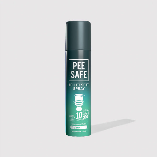 Pee Safe Toilet Seat Spray Mint 75ml - Pack of 2