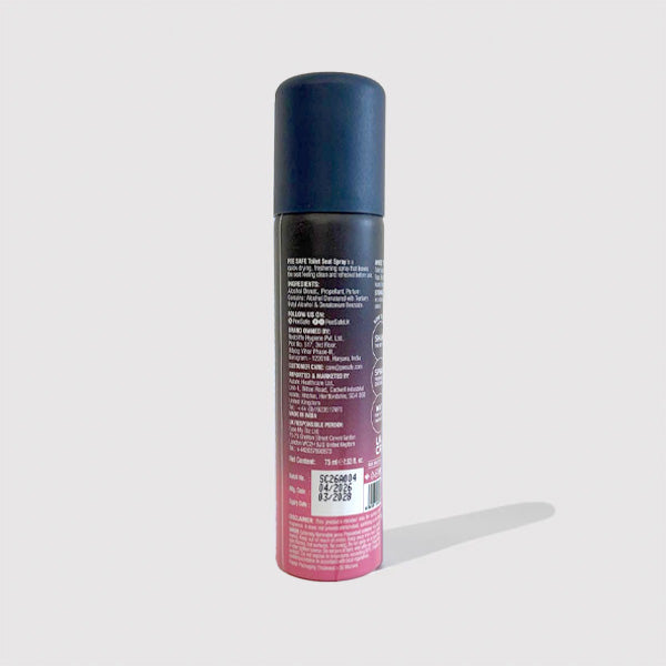 Pee Safe Toilet Seat Spray Floral 75ml - Pack of 2