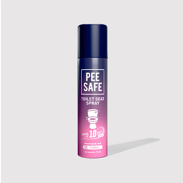 Pee Safe Toilet Seat Spray Floral 75ml - Pack of 2