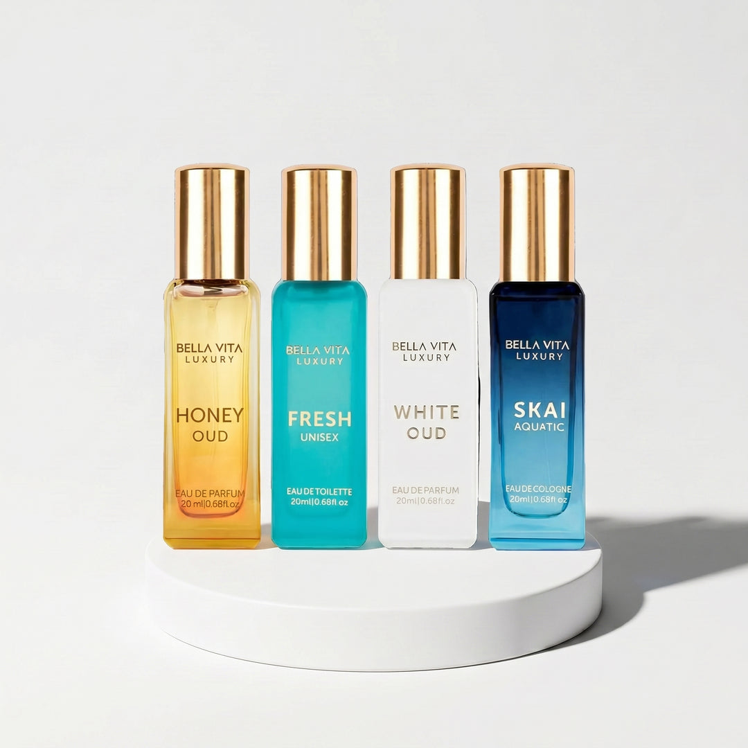 Bellavita Luxury Oud Mini EDP Gift Set Collection 4 * 20ML