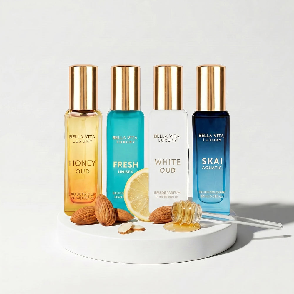 Bellavita Luxury Oud Mini EDP Gift Set Collection 4 * 20ML