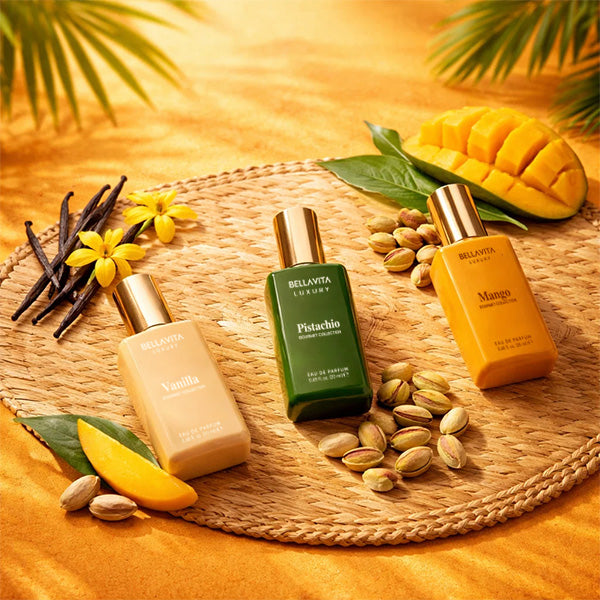 Gourmand Collection Vanilla+Mango+Pistachio Unisex EDP Giftset 3*20ml