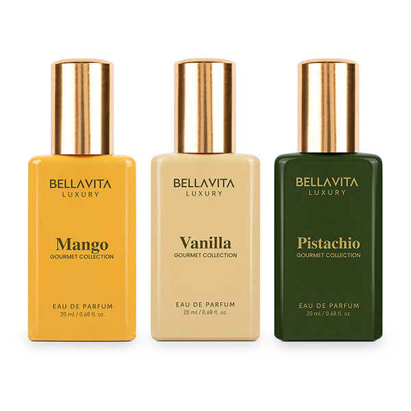 Gourmand Collection Vanilla+Mango+Pistachio Unisex EDP Giftset 3*20ml