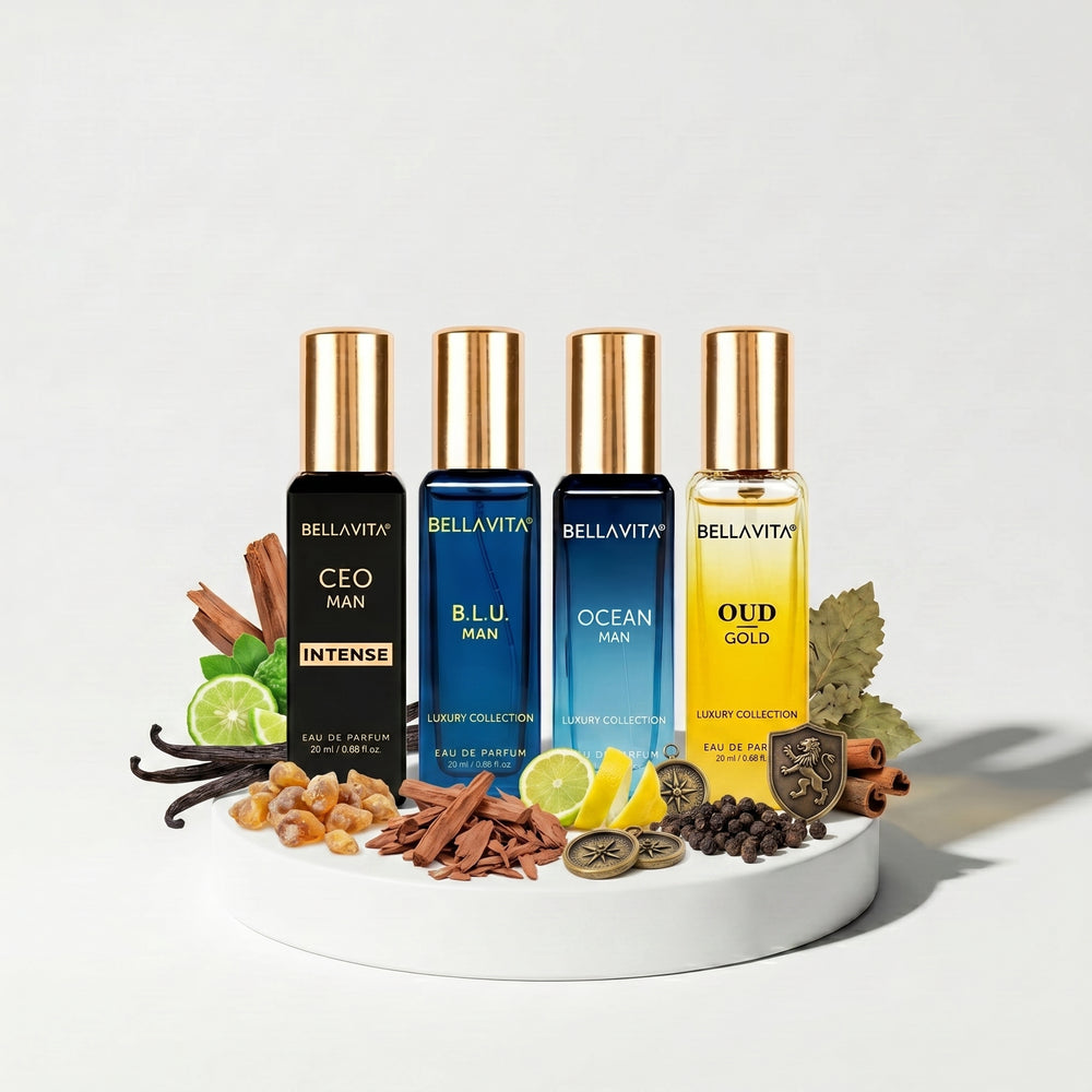 Bellavita Luxury Gourmet EDP Unisex Gift Set Collection 4*20ml
