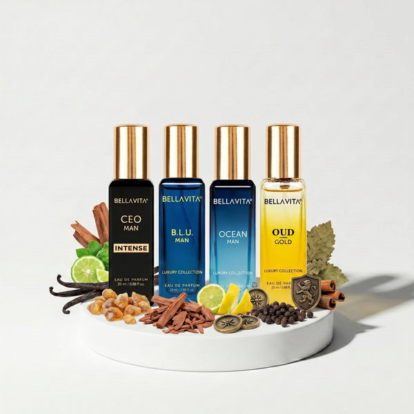 Bellavita Luxury Gourmet EDP Unisex Gift Set Collection 4*20ml