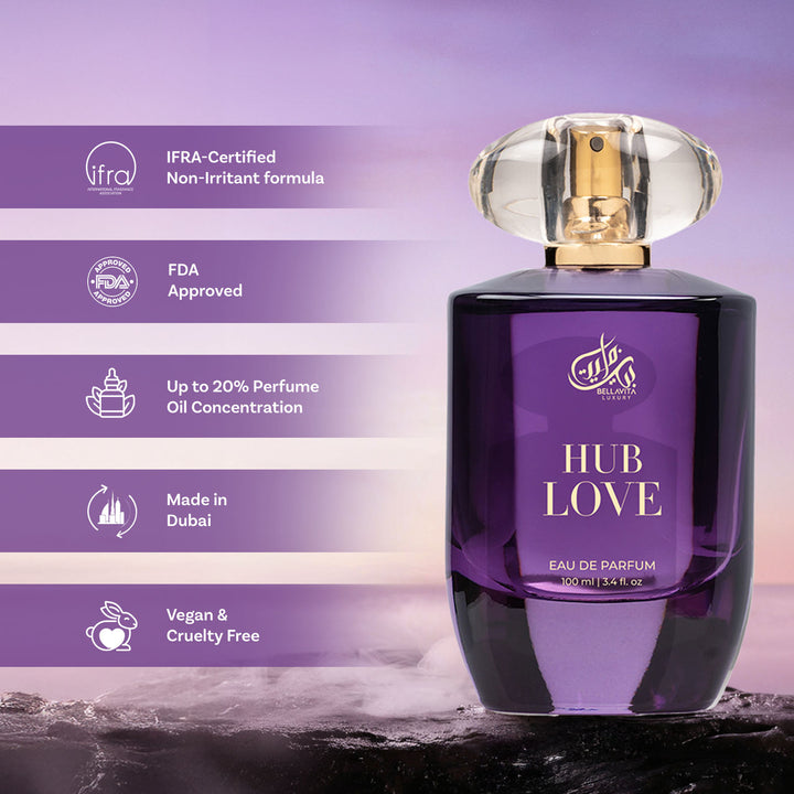 Bellavita Luxury Hub Love French Oriental EDP 100Ml