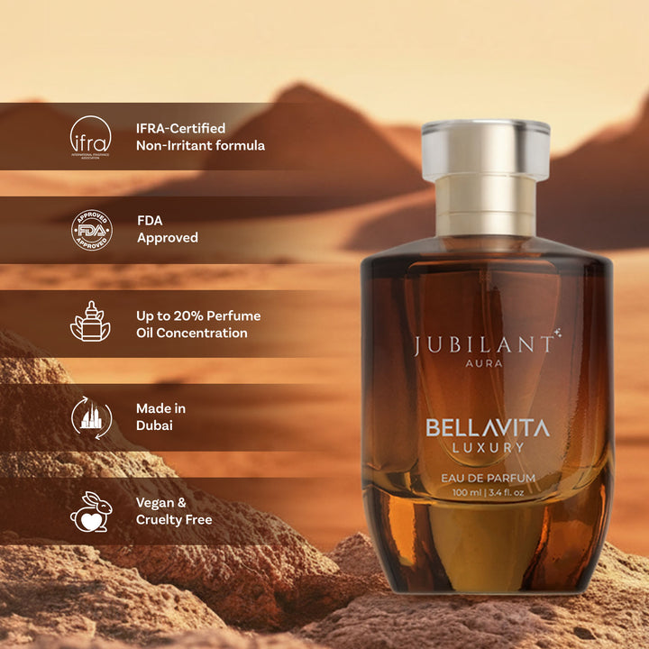 Bellavita Luxury Jubilant Aura French EDP 100Ml