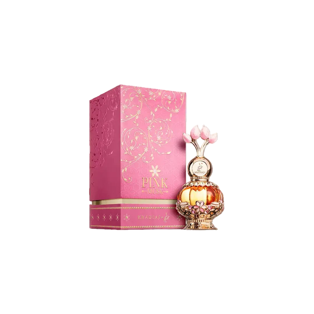 Khadlaj Malika Pink Musk Concentrated Perfume Oil 20ml