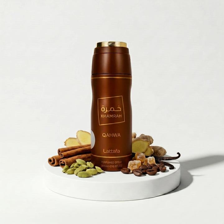Lattafa Khamrah Qahwa Deo Spray 200ml
