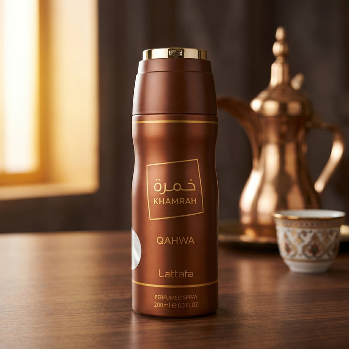 Lattafa Khamrah Qahwa Deo Spray 200ml