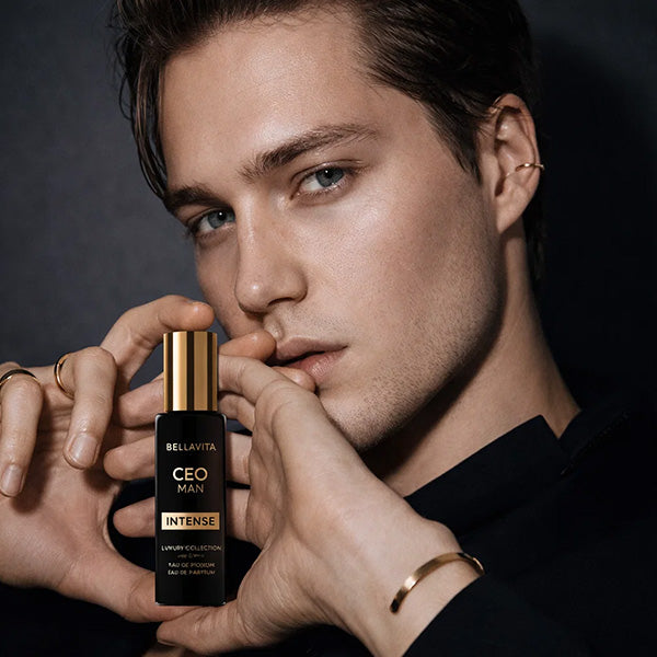 Bellavita Luxury Collection Intense+B.L.U+Ocean+Gold Edp Gift Set 4*20ml for Men