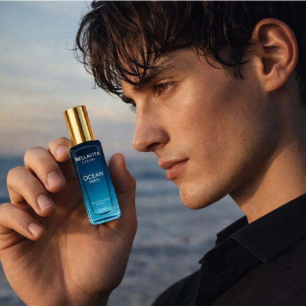 Bellavita Luxury Collection Intense+B.L.U+Ocean+Gold Edp Gift Set 4*20ml for Men