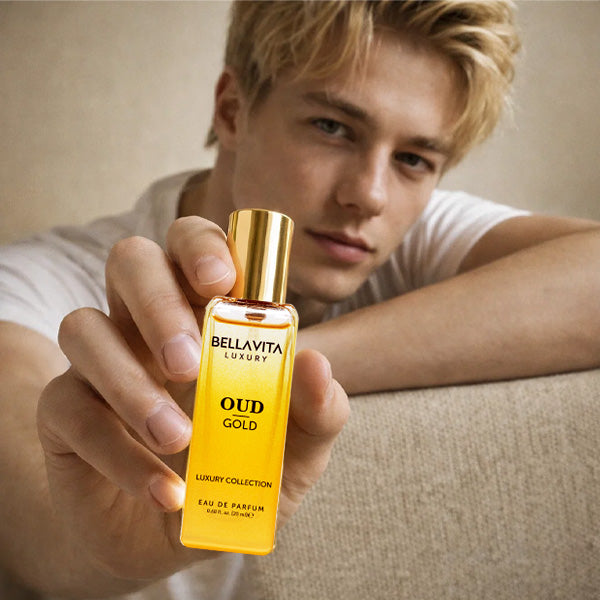 Bellavita Luxury Collection Intense+B.L.U+Ocean+Gold Edp Gift Set 4*20ml for Men