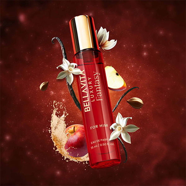 Bellavita Luxury Mood Collection Alpha+Fantasy+Magnetic  EDP Gift Set 3*15ML for Man