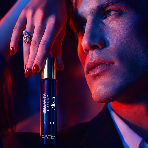 Bellavita Luxury Mood Collection Alpha+Fantasy+Magnetic  EDP Gift Set 3*15ML for Man