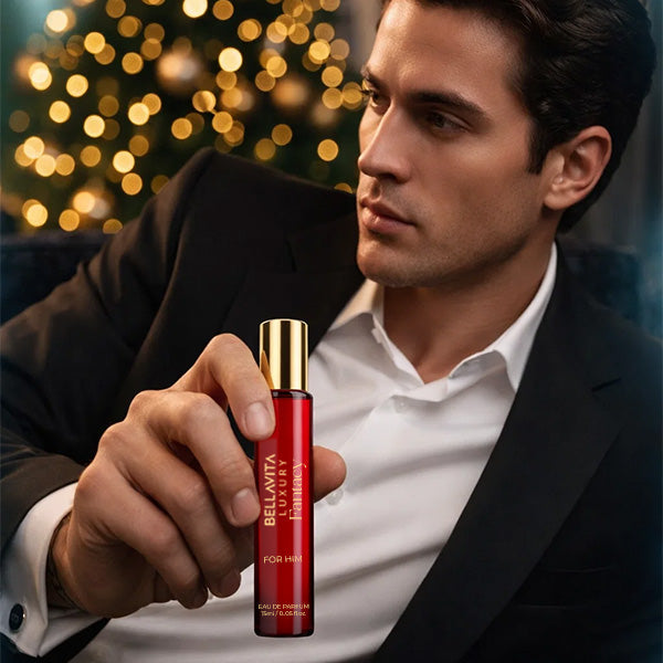 Bellavita Luxury Mood Collection Alpha+Fantasy+Magnetic  EDP Gift Set 3*15ML for Man