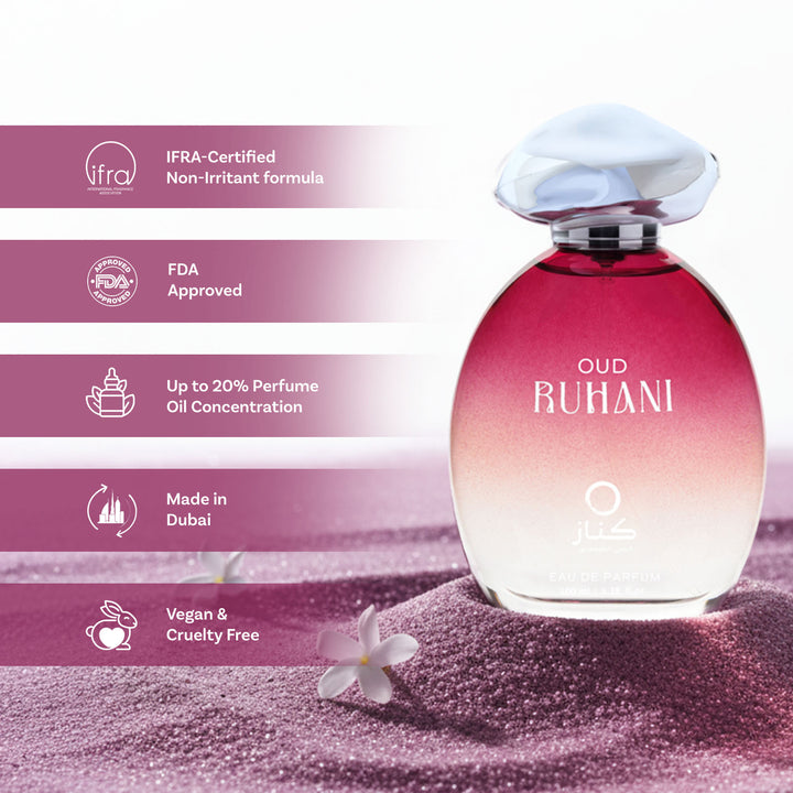 Bellavita Luxury Kenaz Oud Ruhani Oriental EDP 100Ml