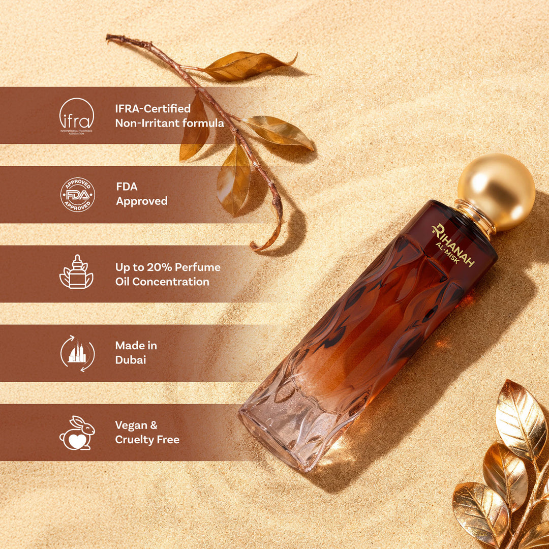 Bellavita Luxury Rihanah Al-Misk French Oriental EDP 100Ml